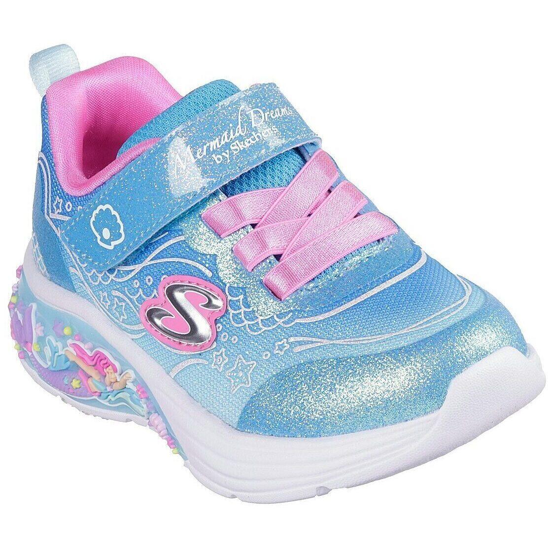 Skechers - Baskets Skechers My Dreamers - Lil Mermaid, Bleu, Enfants - Chaussures De Sport - Bleu|multicolore - Decathlon