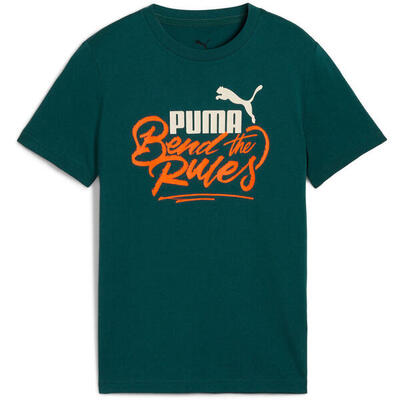 T-shirt puma mid90s graphic tee iii b. blauw. kinderen