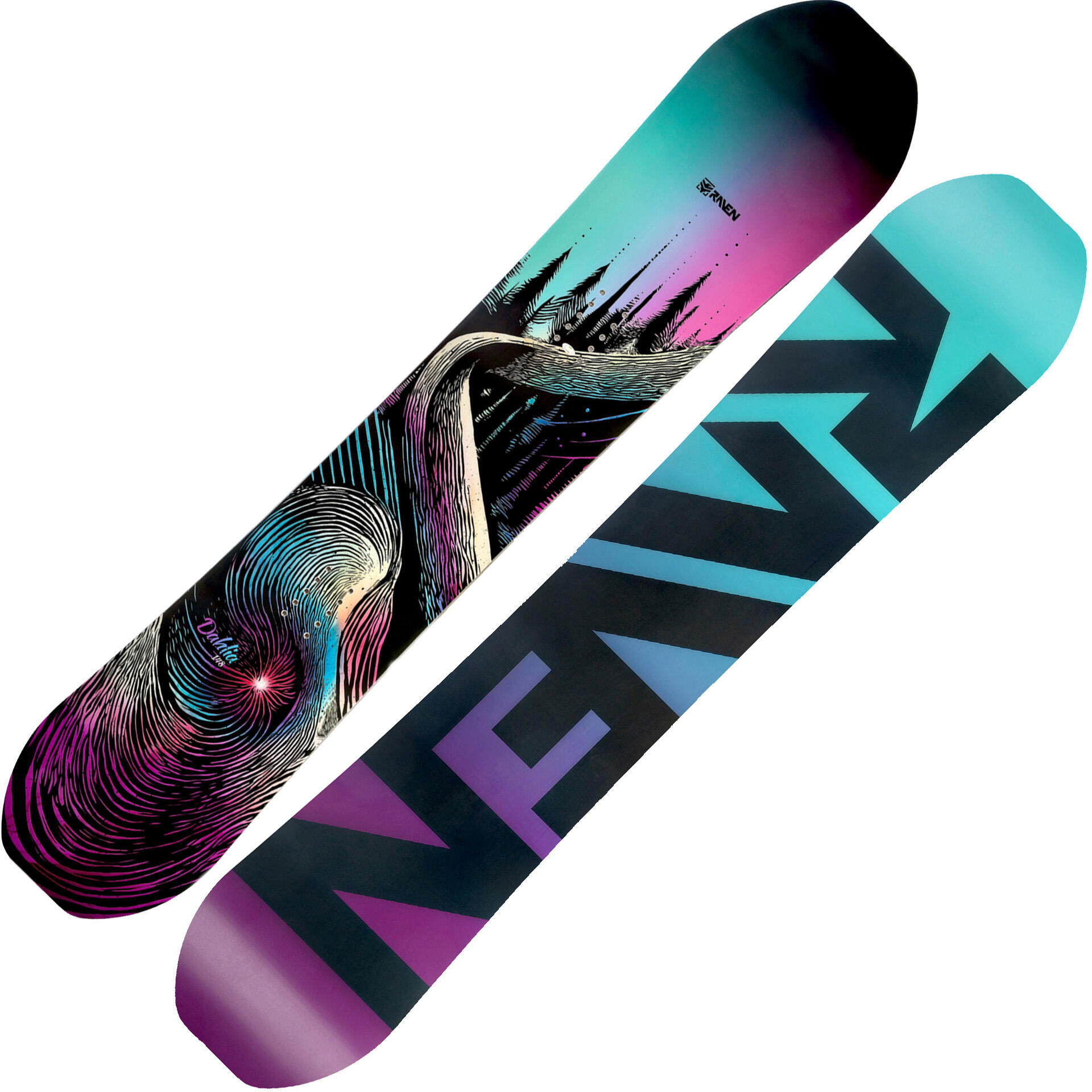 RAVEN Prancha de snowboard Raven Dahlia Carbon