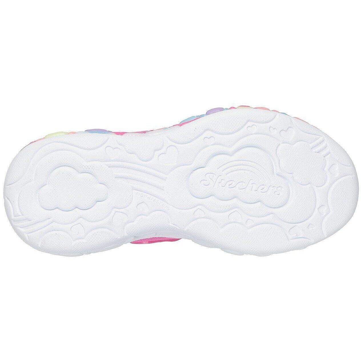 Baskets Skechers S Lights-eternal Heart Lights, Rose, Enfants 4/5