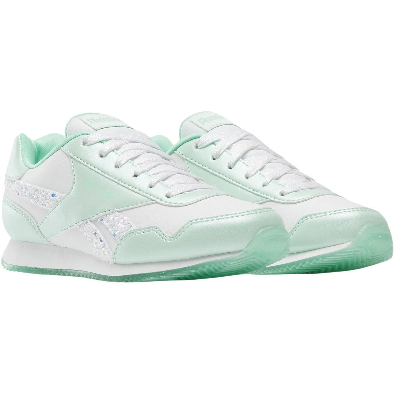 Baskets Reebok Royal Cl Jog 3.0 Sneaker, Vert, Enfants 3/5
