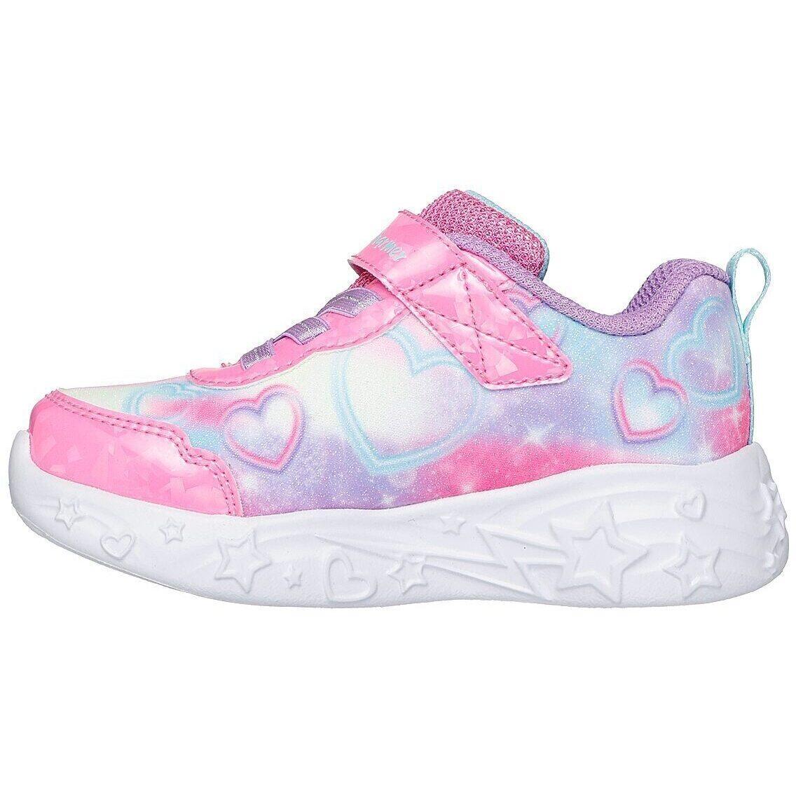 Calçado Skechers S Lights-unicorn Charmer-lil, Cor de rosa, Crianças 5/5