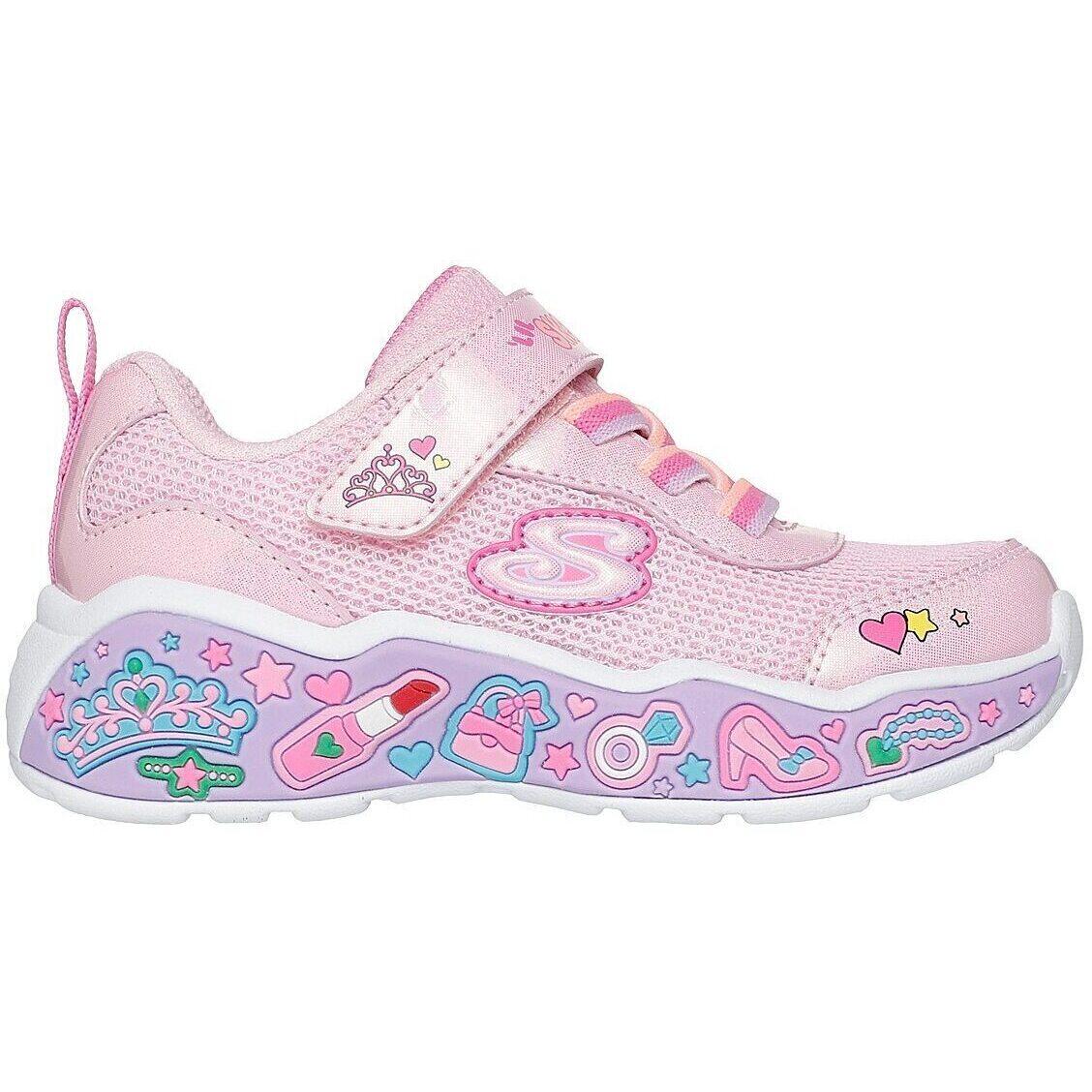 Calçado Skechers Play Scene - Fun Squ, Cor de rosa, Crianças 3/5