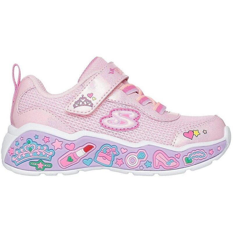 Pantofi sport copii Skechers Play Scene - Fun Squ, Roz