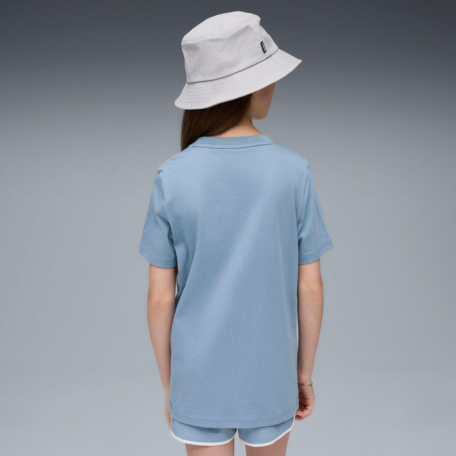 T-shirt Puma Ess No. 1 Logo Tee G, Bleu, Enfants 2/5