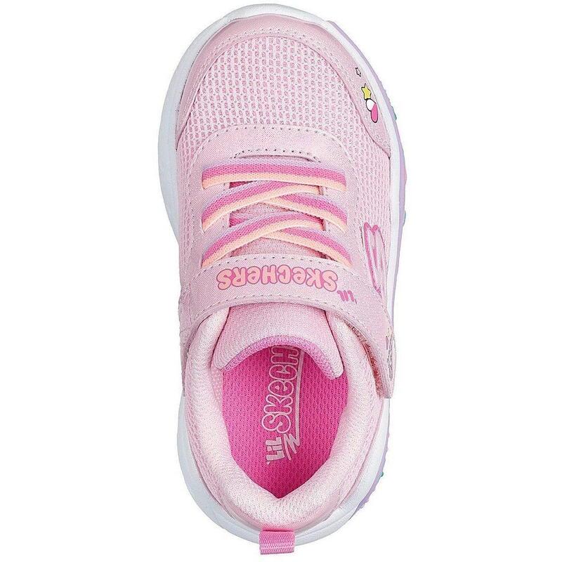 Pantofi sport copii Skechers Play Scene - Fun Squ, Roz
