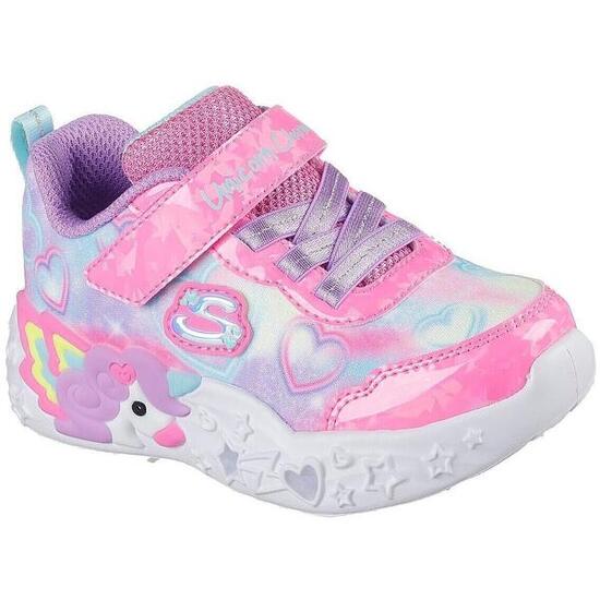 Scarpe da ginnastica Skechers S Lights-unicorn Rosa Bambini