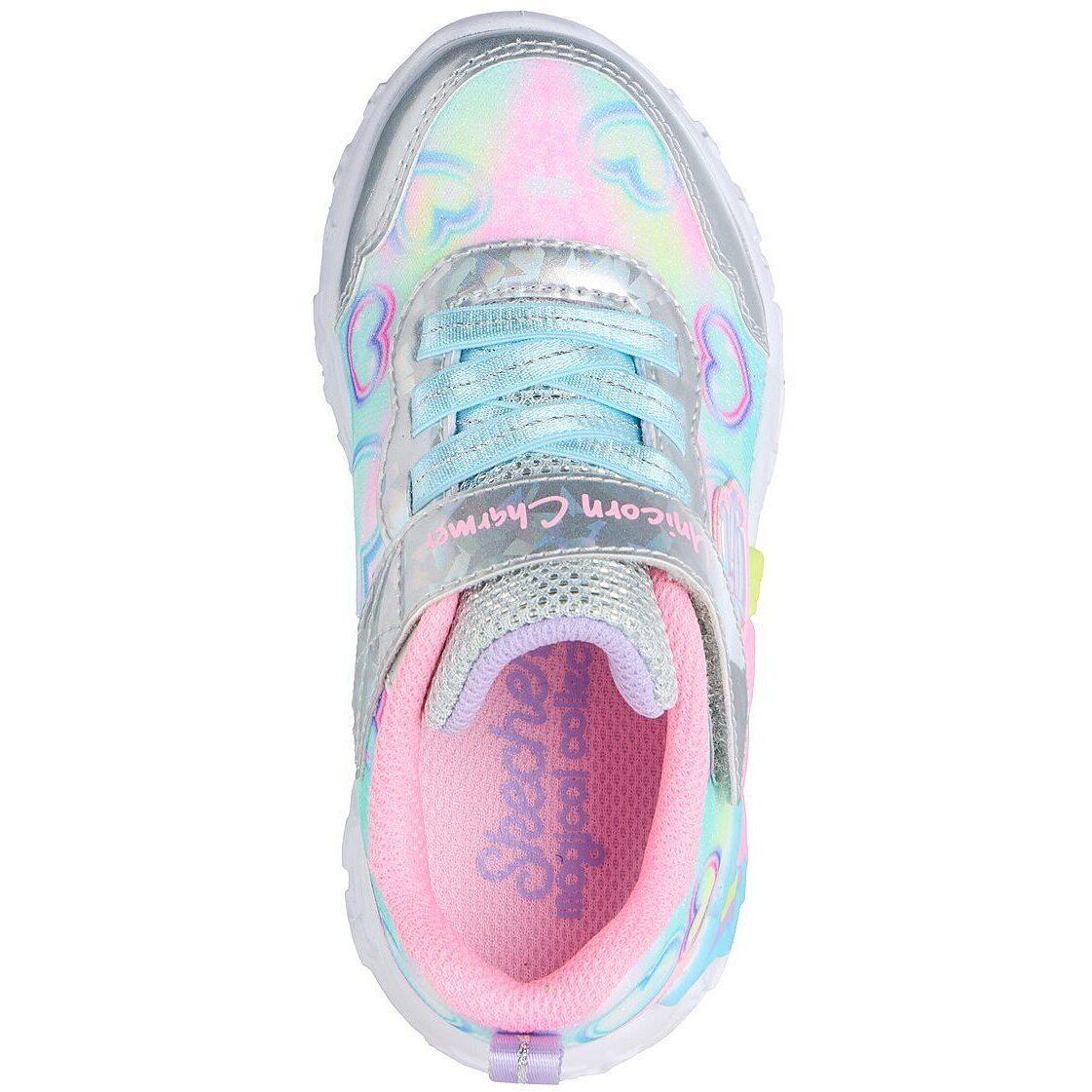 Calçado Skechers S Lights-unicorn Charmer-lil, Multicolorido, Crianças 2/5
