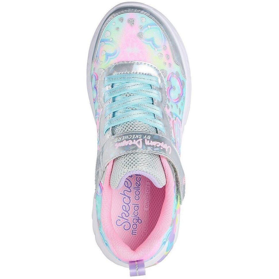 Adidasy Skechers S Lights-unicorn Dreams-hear, Dzieci