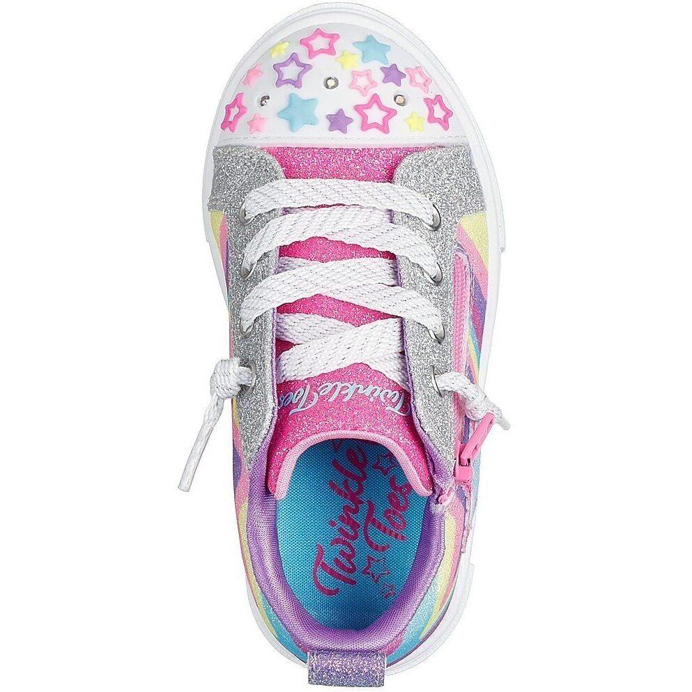 Calçado Skechers S Lights-twinkle Sparks-cosmi, Multicolorido, Crianças 2/4