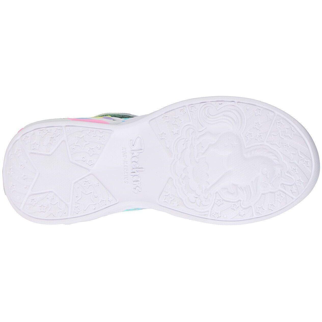 Calçado Skechers S Lights-unicorn Dreams-hear, Multicolorido, Crianças 4/5