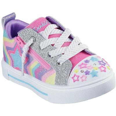 Sneakers skechers s lights-twinkle sparks-cosmi, veelkleurig, kinderen
