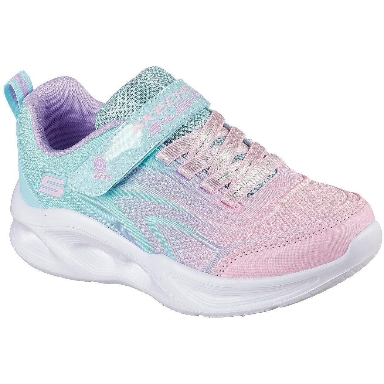 Skechers - Baskets Skechers S Lights-skechers Sola Glow-, Bleu, Enfants - Chaussures De Sport - Bleu - Decathlon