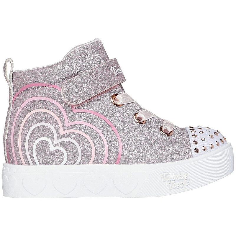 Pantofi sport copii Skechers Heart Steps - Heart Glow, Mov