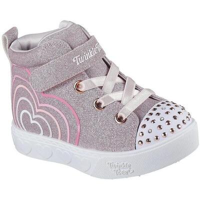 Sneakers skechers heart steps - heart glow. paars. kinderen