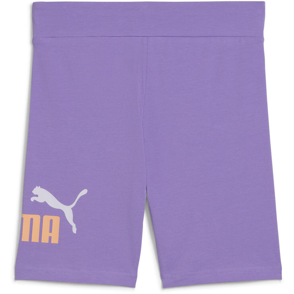 Shorts Puma Ess 2 Color No.1 Logo Short Leggings G, Purple, Kids
