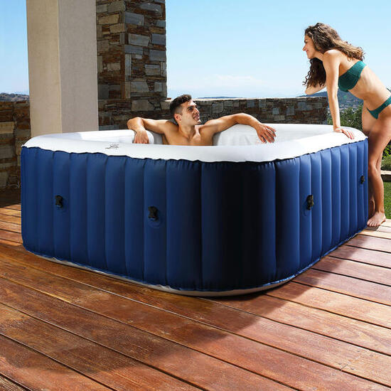Spa gonflable carré 185cm LITE - 6 places
