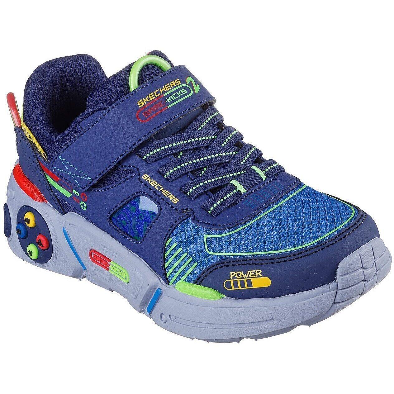 Skechers - Baskets Skechers Gametronix 2.0, Bleu, Enfants - Chaussures De Sport - Bleu - Decathlon