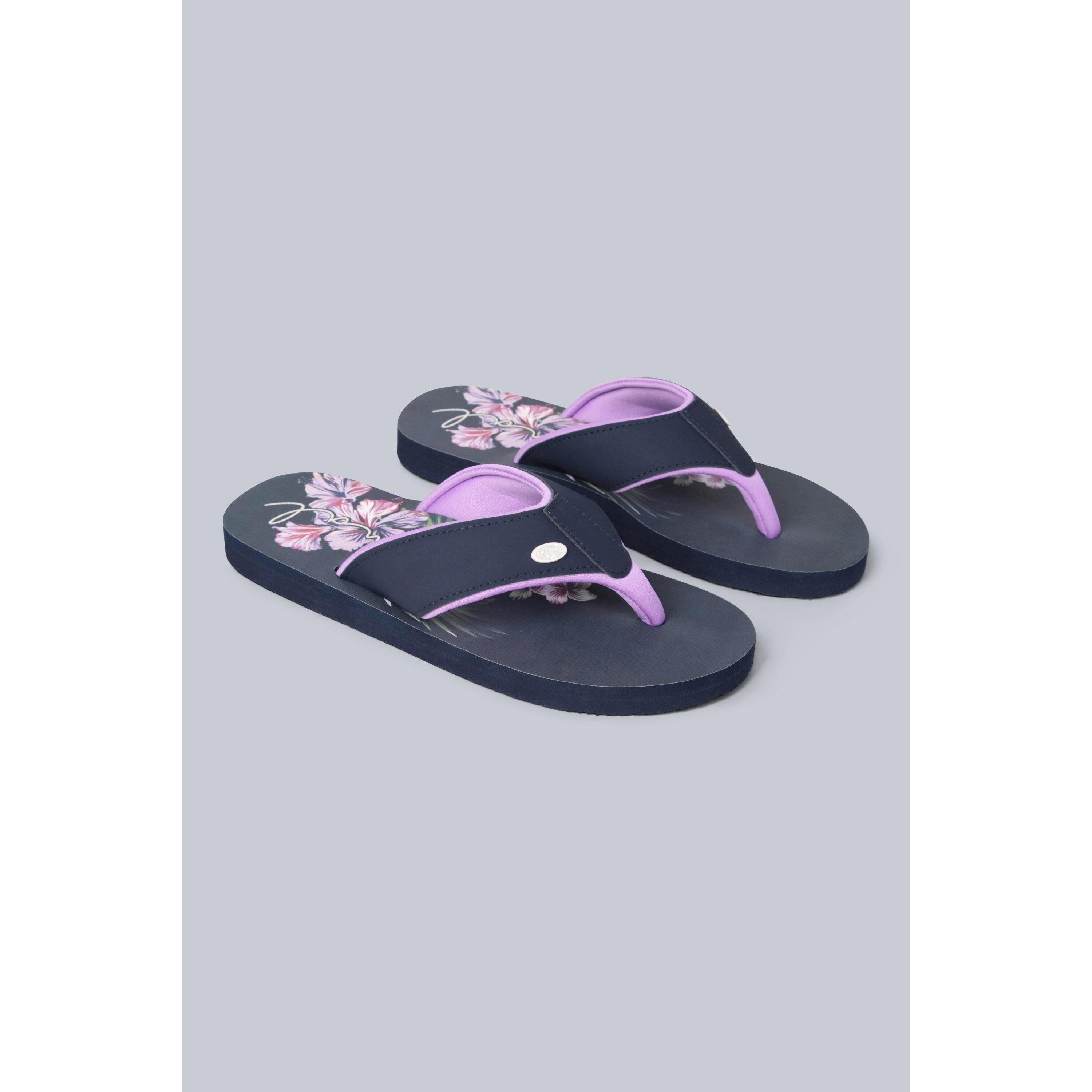 Animal Womens/Ladies Leaf Print Recycled Flip Flops