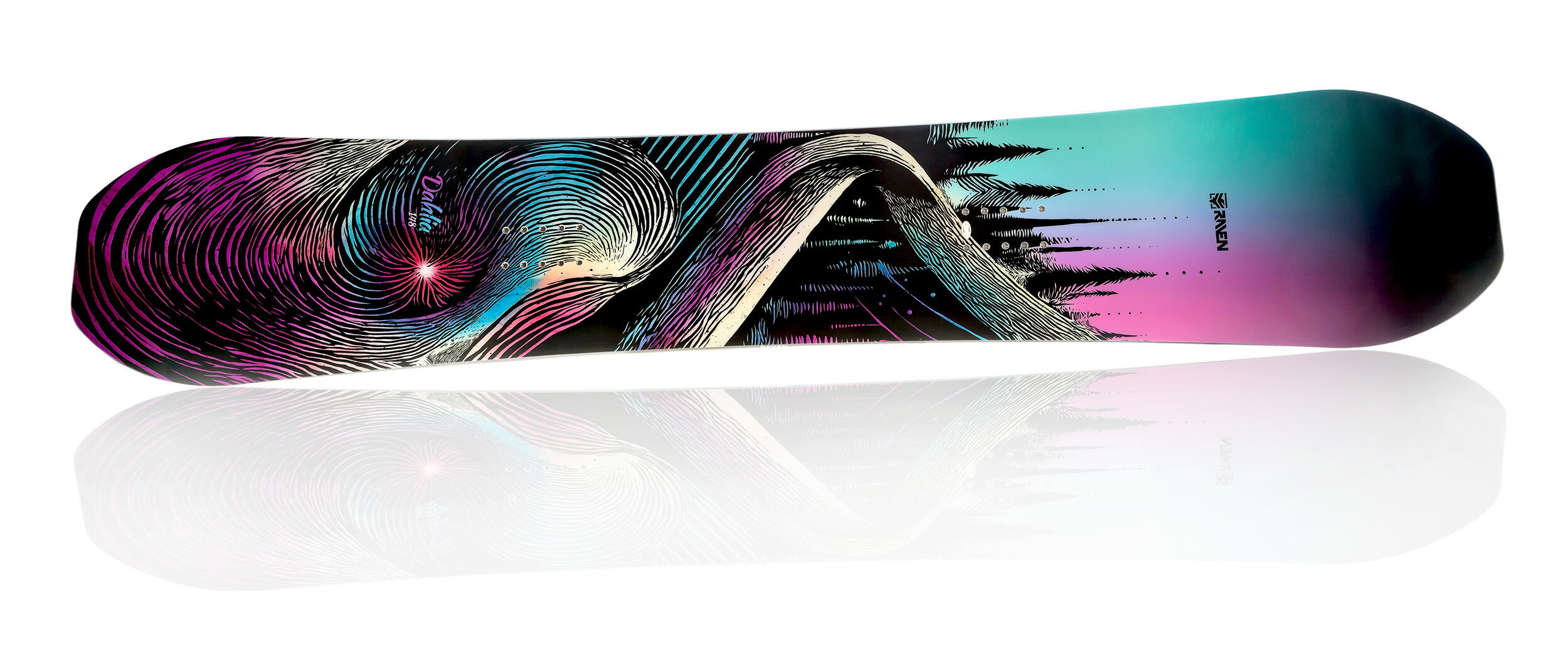 Prancha de snowboard Raven Dahlia Carbon 5/7