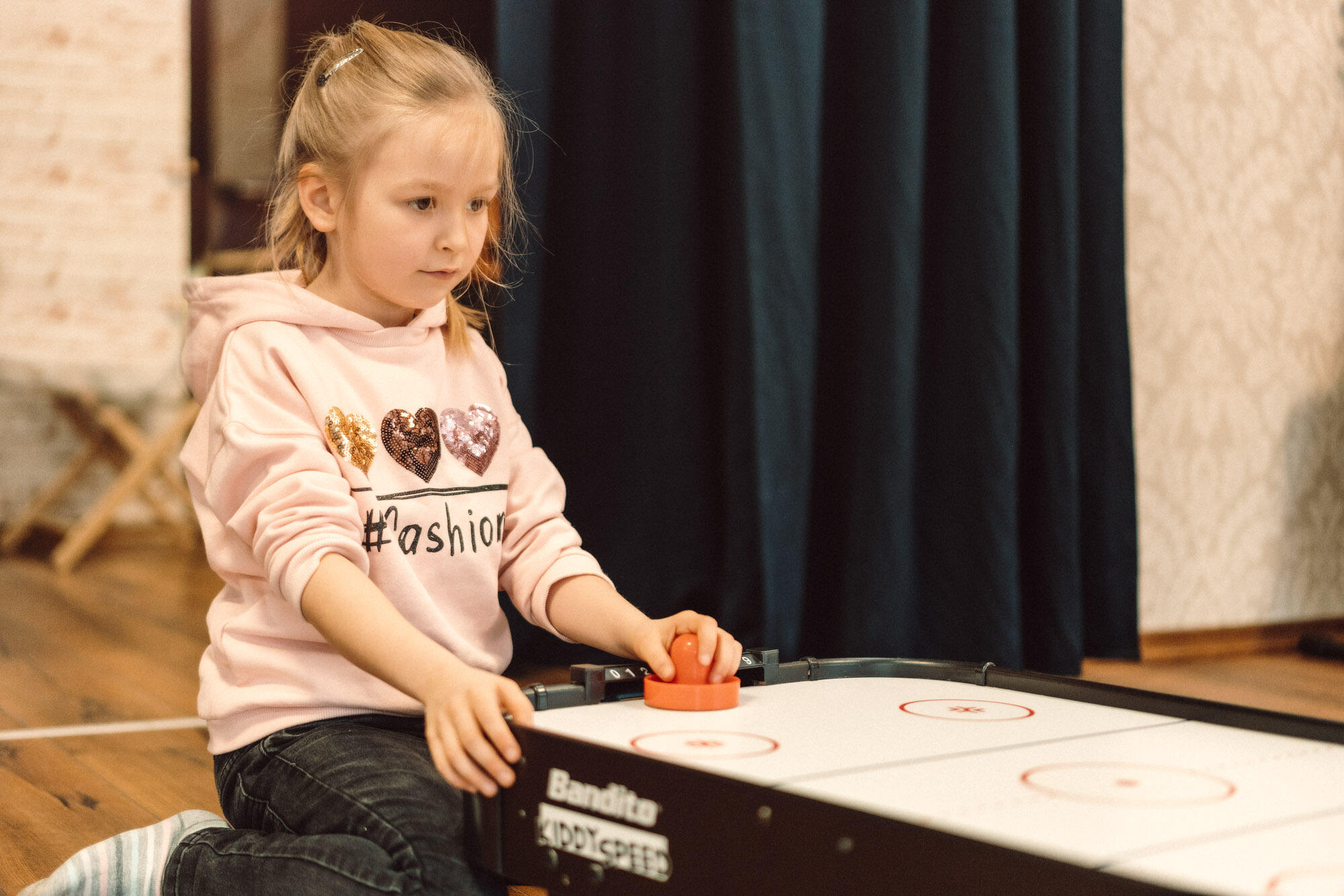 Table Air Hockey Mini - KiddySpeed - Noir 5/7