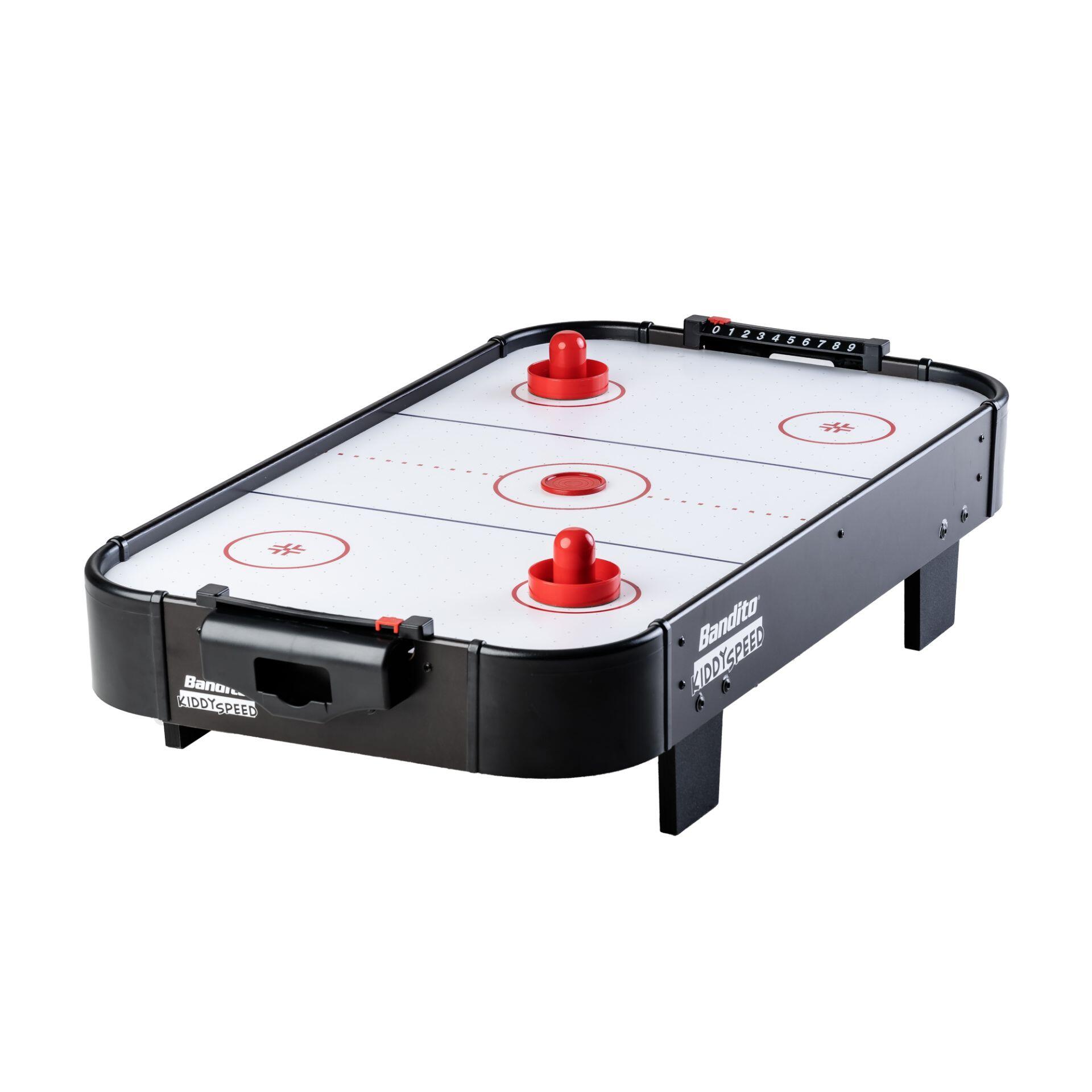 Mesa de air hockey mini - kiddyspeed - preto
