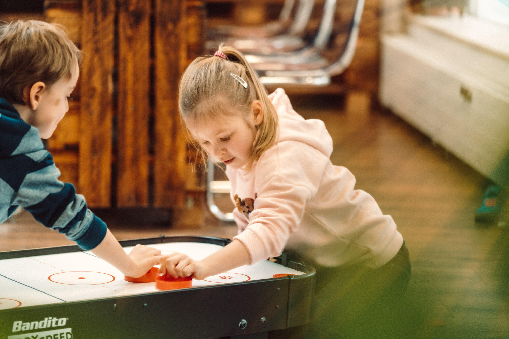 Table Air Hockey Mini - KiddySpeed - Noir 4/7