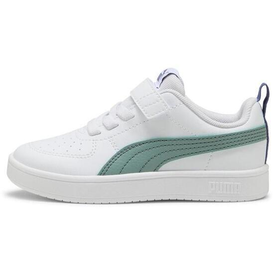 Zapatillas Puma Rickie Ac Ps, Blanco, Niños