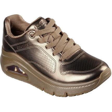 Zapatillas Skechers Uno Icon - Lustrous Air, Marrón, Mujer