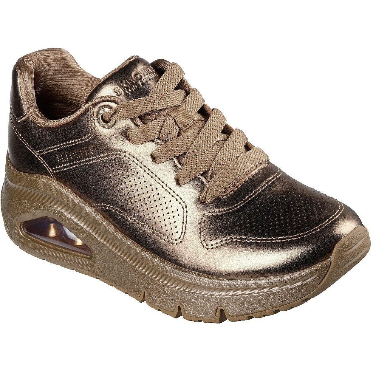 Skechers - Baskets Skechers Uno Icon - Lustrous Air, Marron, Femmes - Chaussures De Sport - Marron - Decathlon