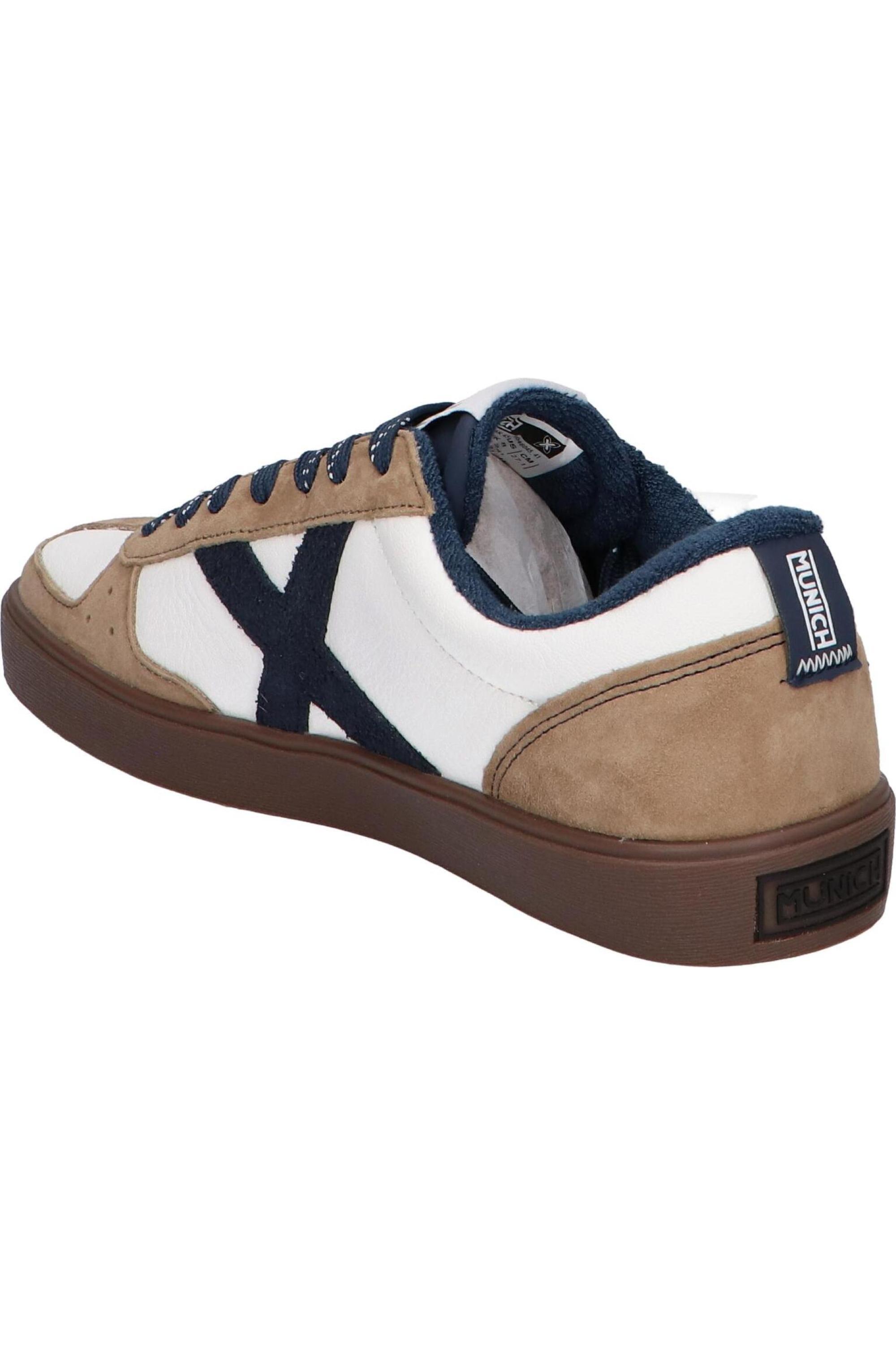 Zapatillas Casual Hombre Munich Break 45 Blanco Ligeras- 4046045 5/7