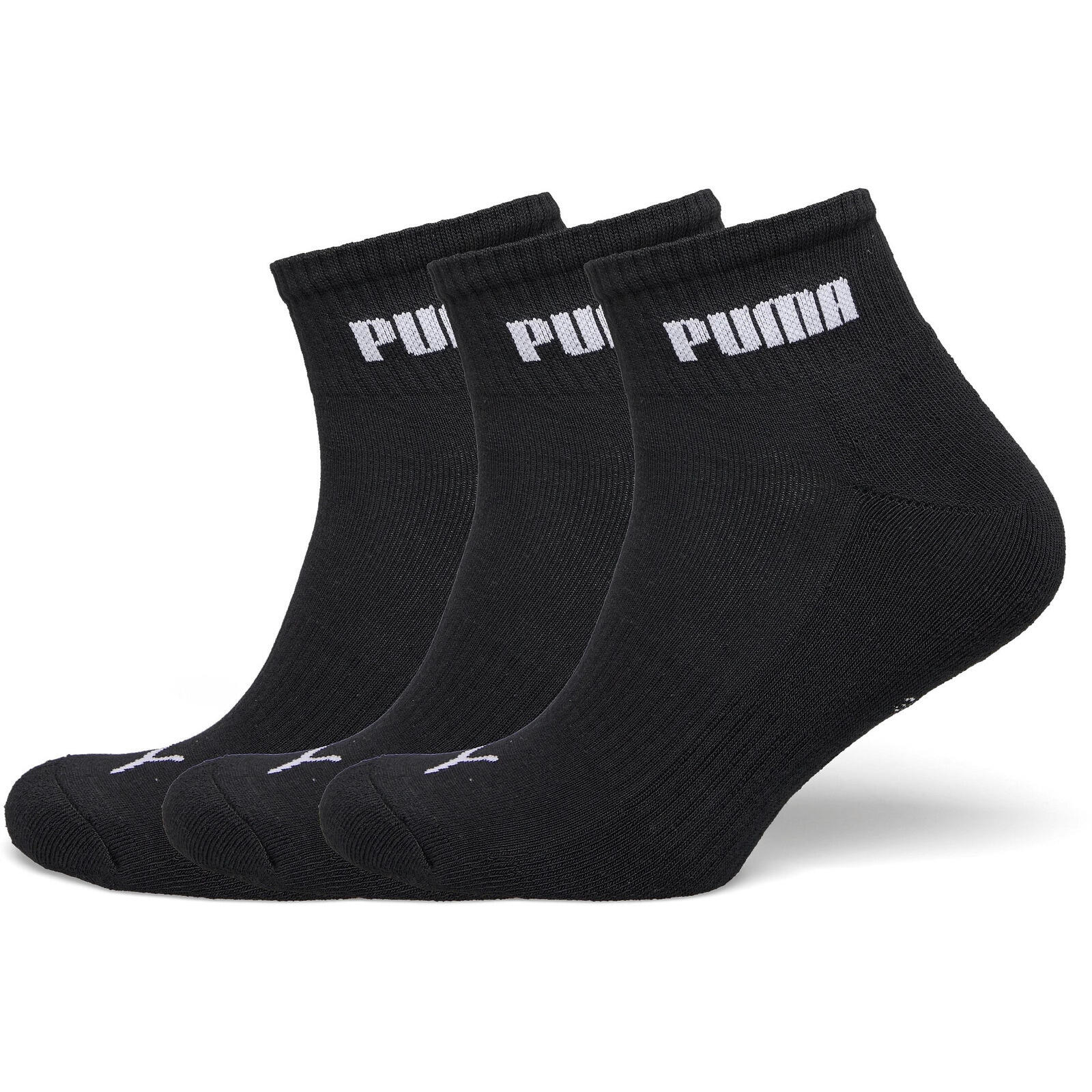 Puma - Chaussettes Puma Quarter 7-pack, Noir, Hommes - Chaussettes - Noir - 31/34 - Decathlon