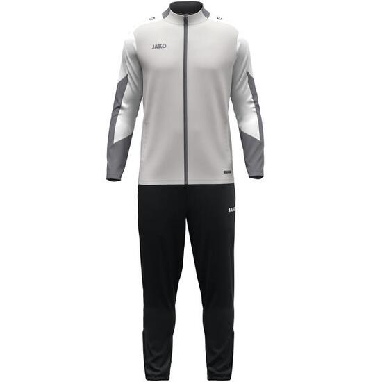Jako Dynamic survêtement Polyester Hommes - Gris Clair / Blanc / Gris
