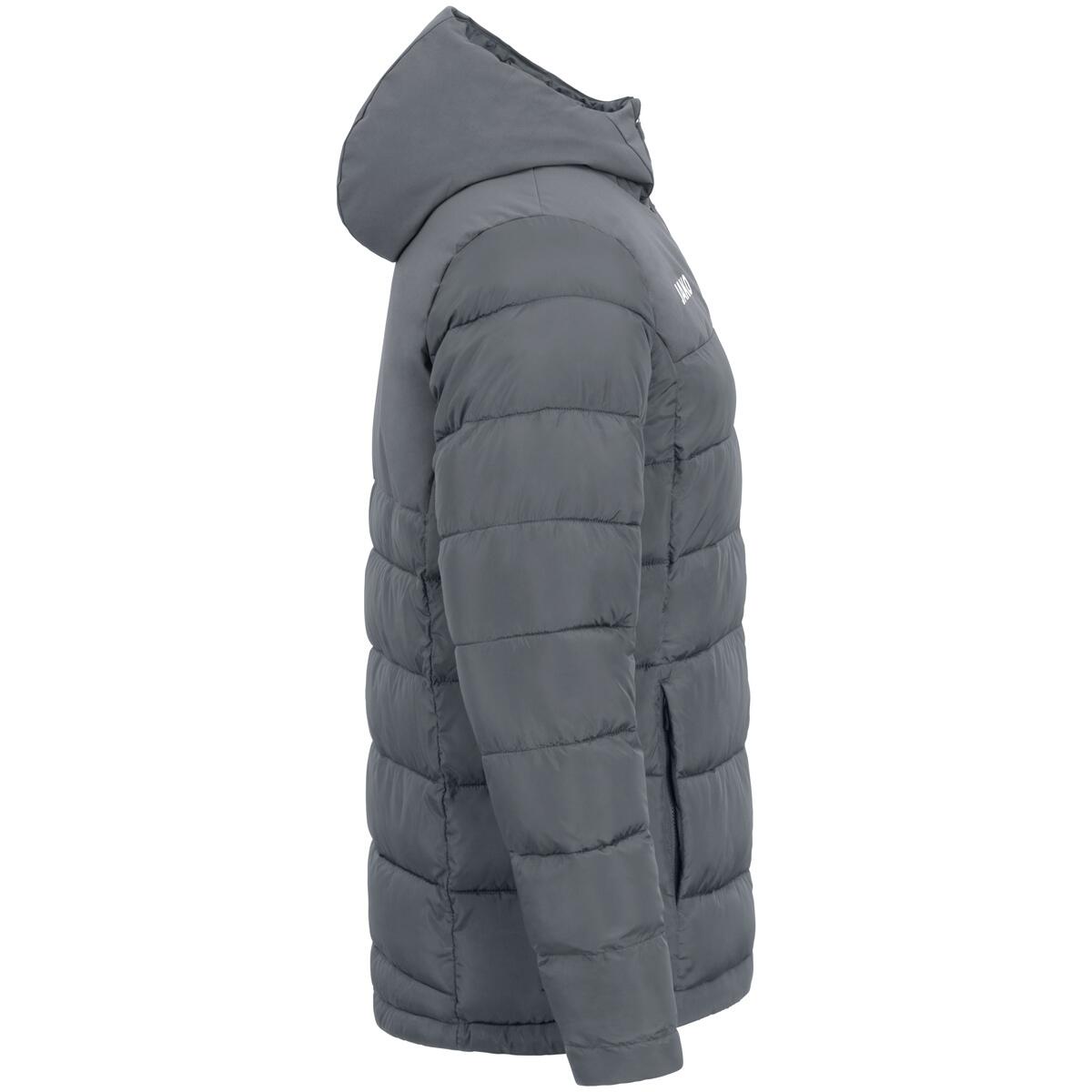 Jako Stadionjas Heren - Lichtgrijs XL 3/4