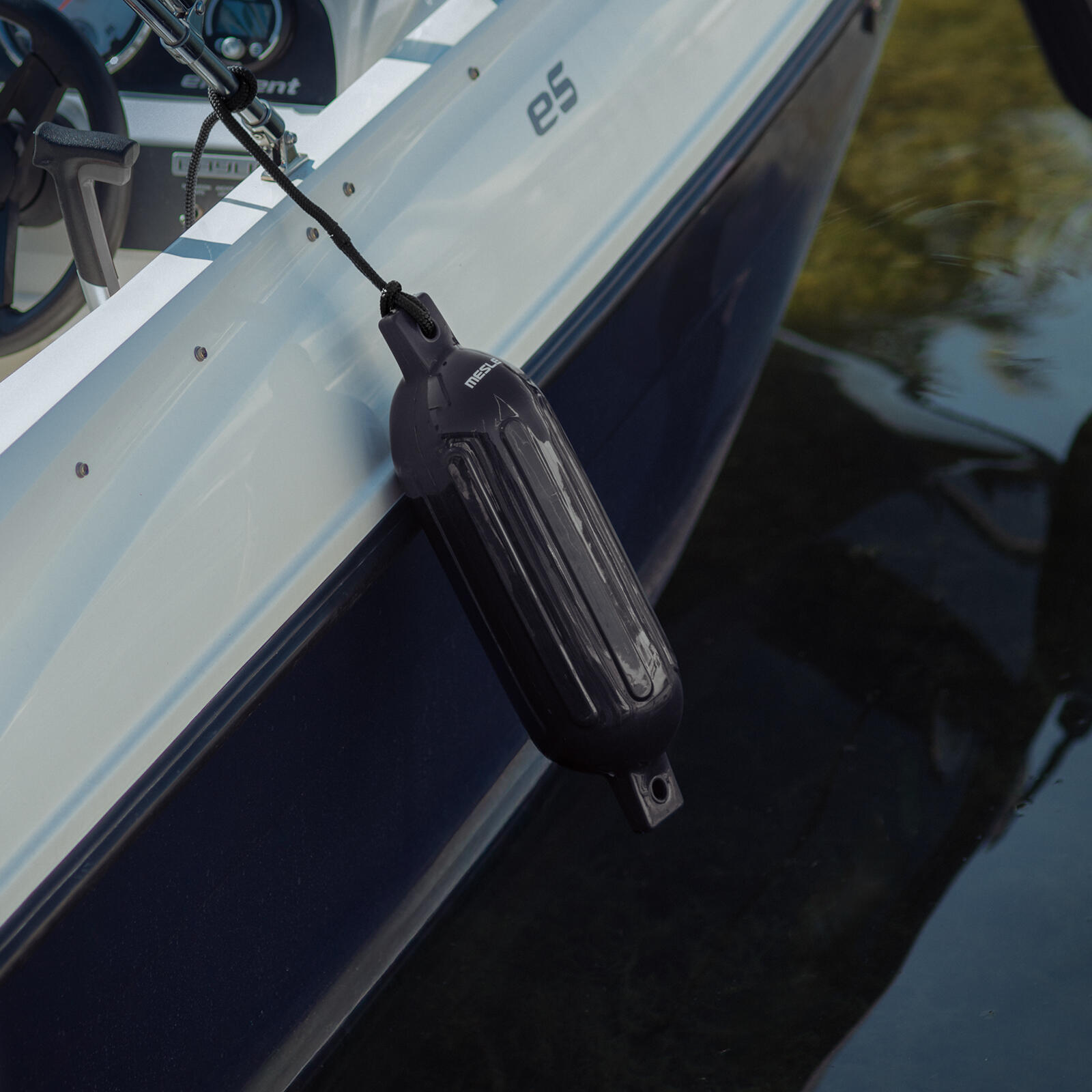 Pare-Battage Dura Lot de 2 avec Corde, ø 14 cm | 51 cm long, Bateau Yacht 2/4