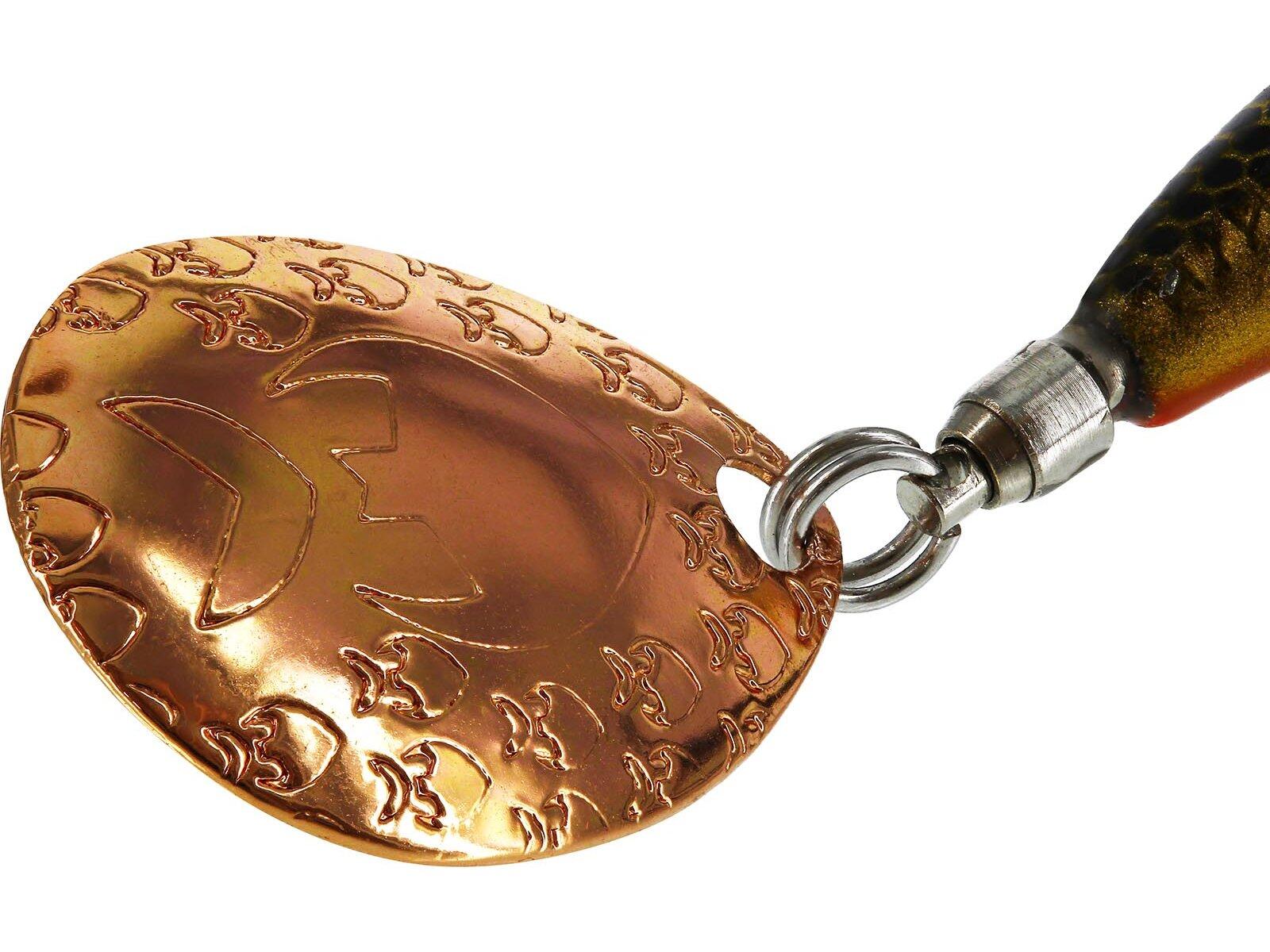 DROPBITE TUNGSTEN SPIN TAIL JIG 2,2CM 18G FIRETIGER 3/3