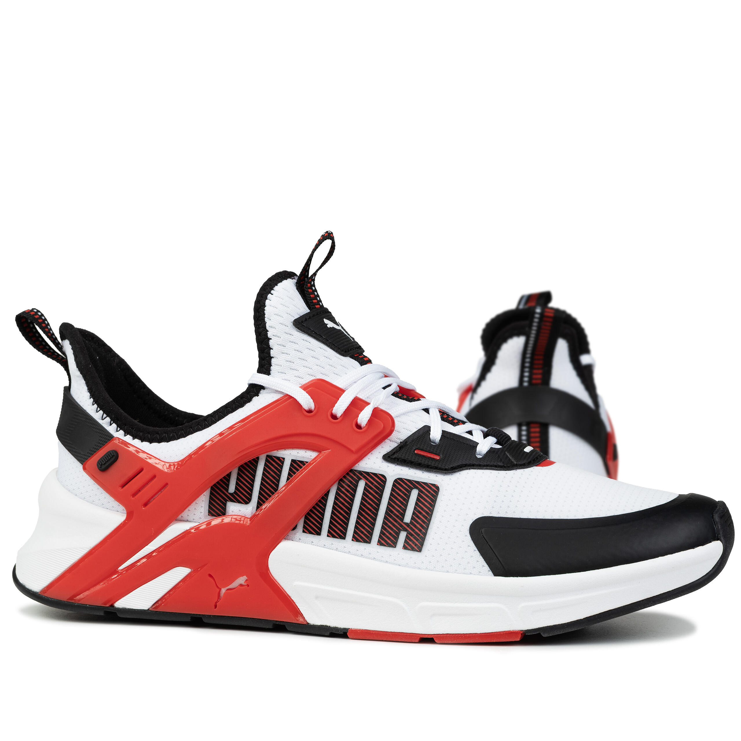 Sneaker Uomo Puma Pacer+ BIANCO/ROSSO/NERO 7/7