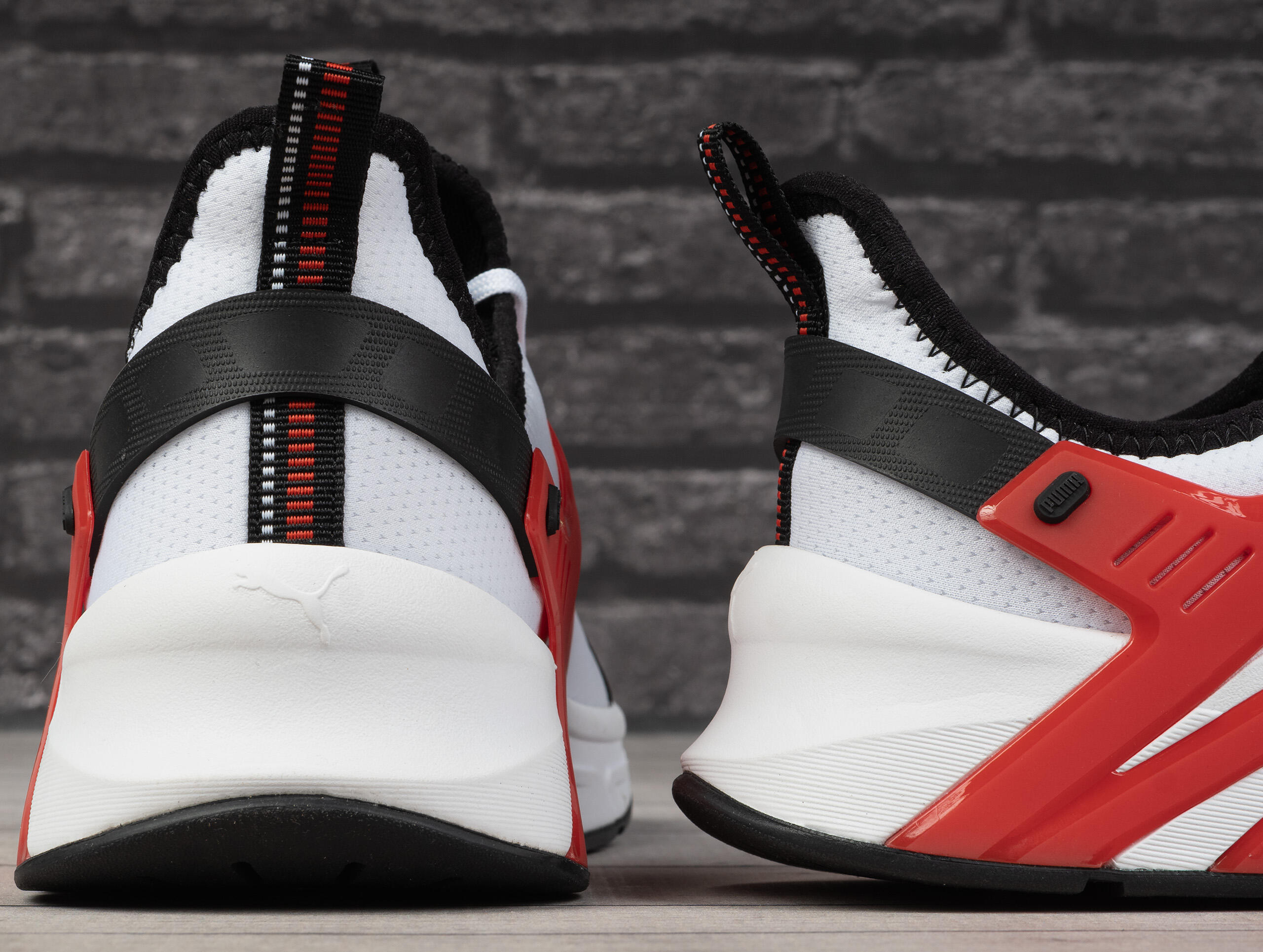 Sneaker Uomo Puma Pacer+ BIANCO/ROSSO/NERO 4/7