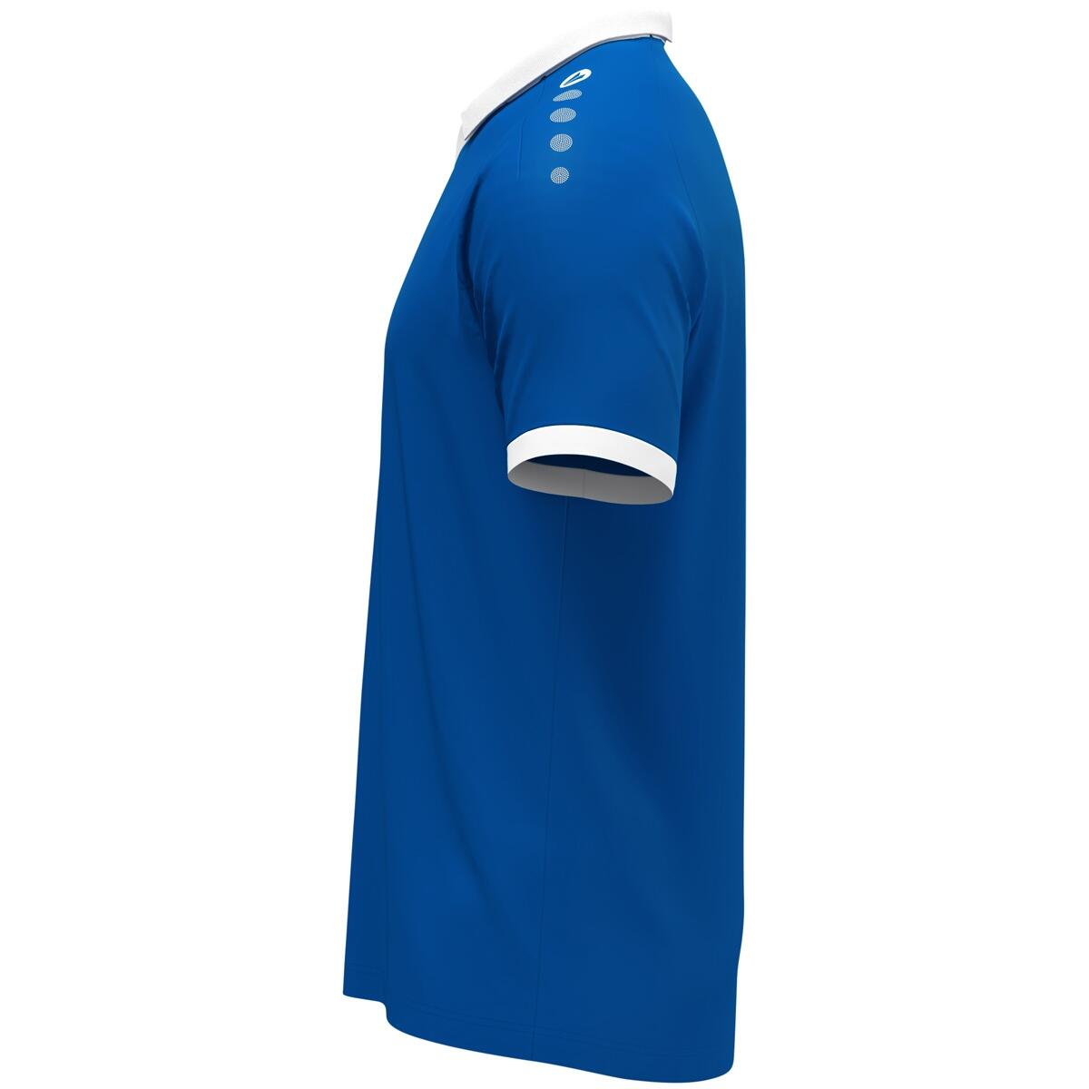 Shirt - Teamsport - Heren - Glory - Polokraag, ademend - Royal/Wit 2/6