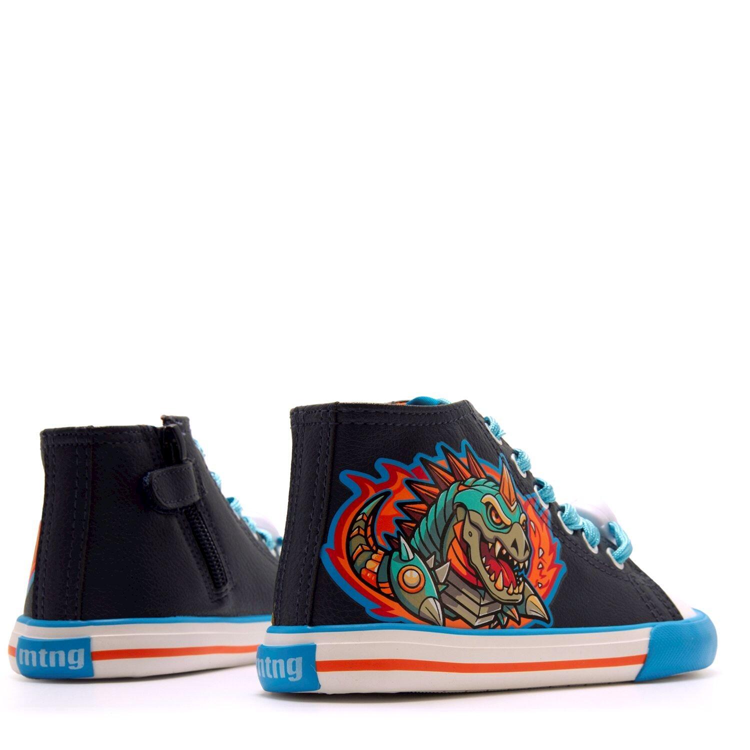 Sneakers barefoot Bambino MTNG KIDS Respect-emi Azzuro 3/7