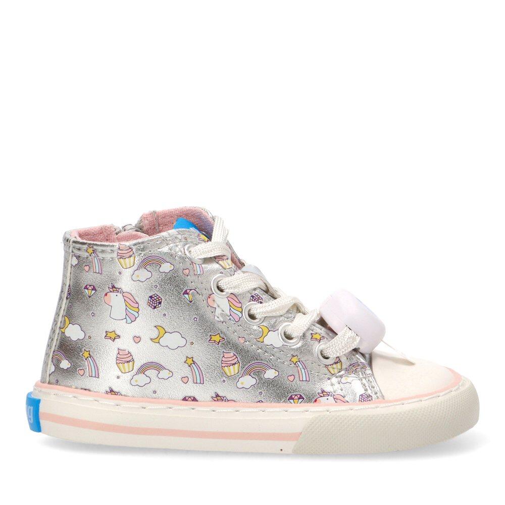 Sapatilhas menina barefoot mtng respect-emi prata