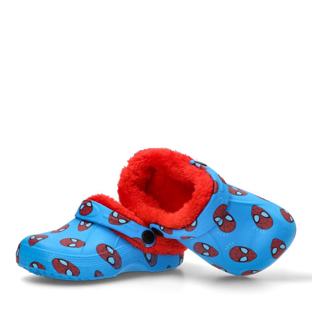 Zapatillas de Casa Zueco de Borreguillo Spiderman Niño 6/6