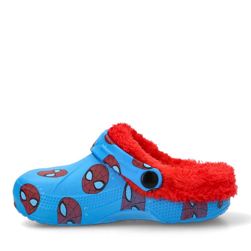 Zapatillas de Casa Zueco de Borreguillo Spiderman Niño 4/6