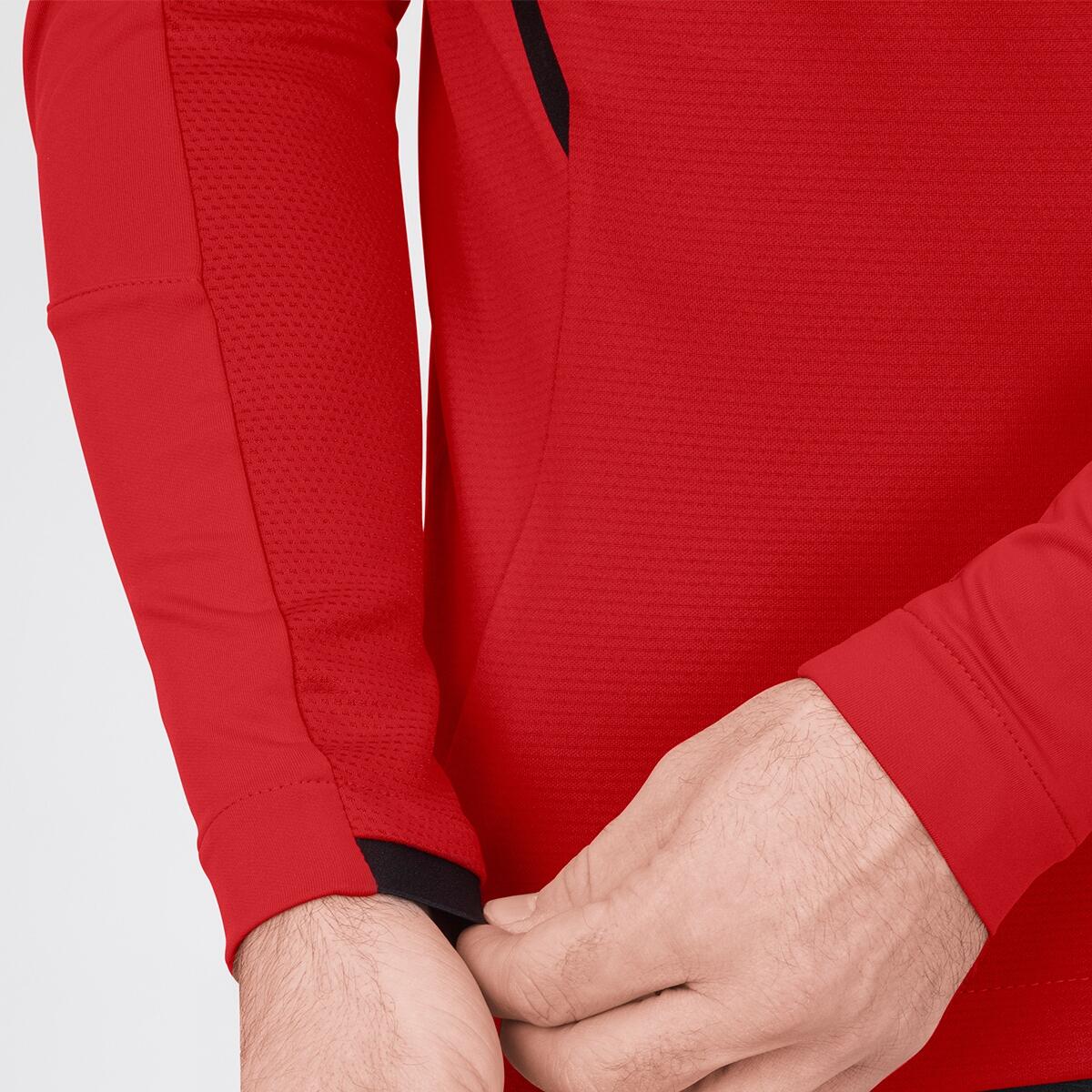 Pull sweat polaire homme Jako Sweat Challenge rouge 6/13