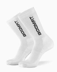 Chaussettes de sport blanches (taille 41-46) - BOOMFIT