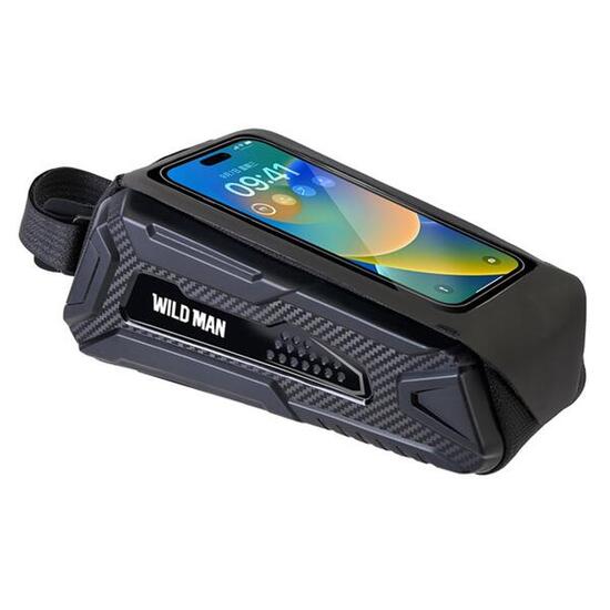 Borsa telaio bici 1L impermeabile con schermo touch