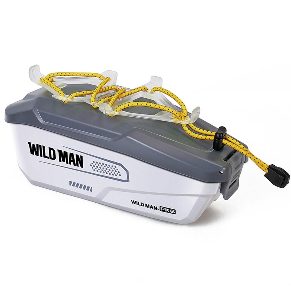 Wildman - Sacoche De Cadre Rigide 1l À Dégagement Rapide - Sacoche De Cadre - Gris|noir - Decathlon