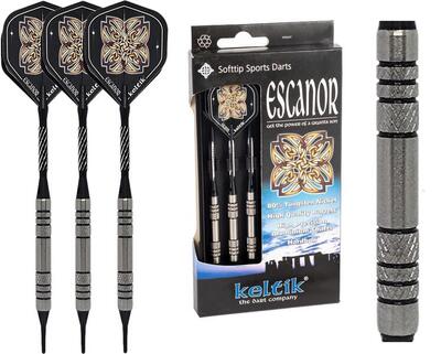 Softtip dartpijlen keltik escanor 16 g – 80% wolfraam