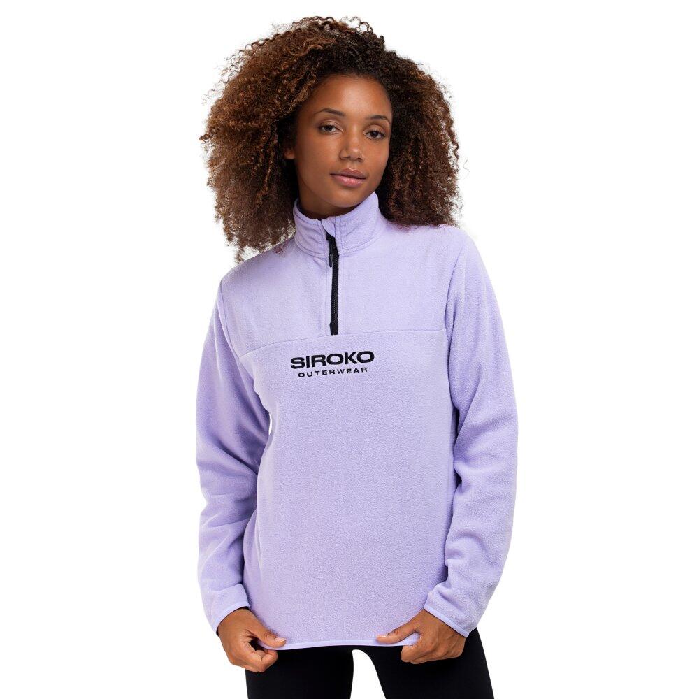 Bluza z grubego polaru do sportów zimowych damska Aurora-W