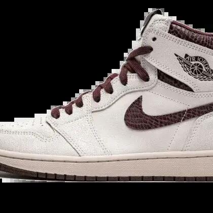Lifestyle shoes - Air Jordan 1 A Ma Maniére - Sail/Burgundy